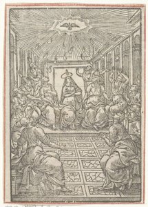 Ausgießung des Heiligen Geistes von Antoni van Leest
