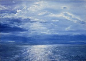 Tiefblaues Meer, 2001 von Antonia Myatt