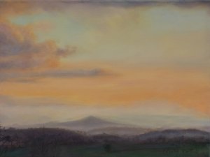 Walisische Berge, 2022 von Antonia Myatt