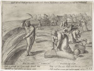 Die Ernte von Antonie Wierix (II) (possibly)