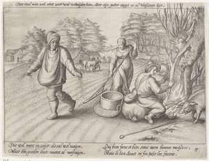 Aussaat auf dem Feld von Antonie Wierix (II) (possibly)