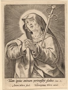 Tuam ipsius animam ... von Antonie Wierix