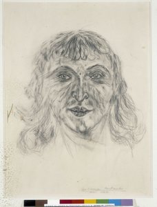 Porträt von Mania Oifer - Mai 1947 von Antonin Artaud