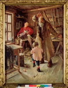 Ein fröhlicher Moment von Antonina Leonardov Rzhevskaya