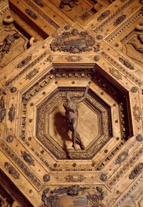 Apollo, Beschützer der Medizin (Detail) von Antonio (d.1663) Paolucci