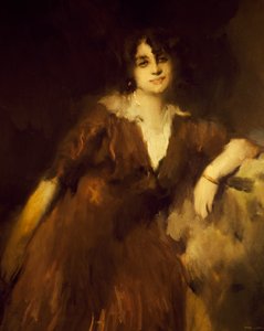 Porträt von Rosina Storchio von Antonio Ambrogio Alciati