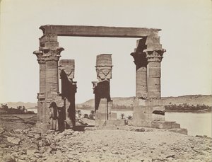 Kiosk von Qertassi, Blick von Süden auf den Kiosk