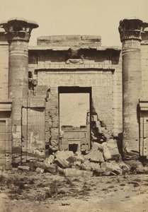 Medinet Habu: Römische Säulen