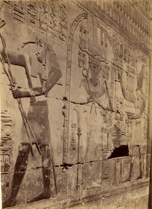 Relief der Reinigung von Seti I, Abydos von Antonio Beato