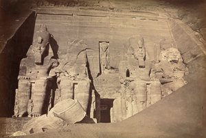 Tempel von Ramses II, Abu Simbel von Antonio Beato