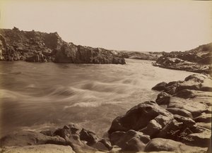 Der Stromschnelle des ersten Katarakts von Antonio Beato