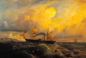 Isabell II., der erste Schraubendampfer der königlich-spanischen Kriegsflotte