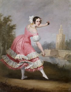Eine Bolero-Tänzerin