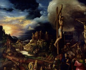 Christus am Kreuz: Szenen der Passion von Antonio Campi