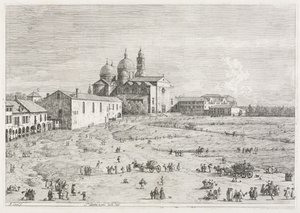Ansichten: Kirche der Heiligen Justina in Prà della Valle, Padua