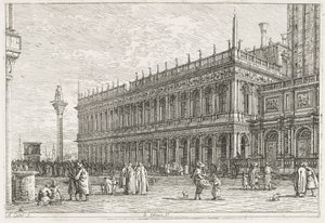 Ansichten: Die Bibliothek, Venedig