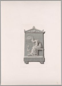 Grabdenkmal von Prinz Wilhelm von Oranien-Nassau, aus Oeuvre de Canova von Antonio Canova