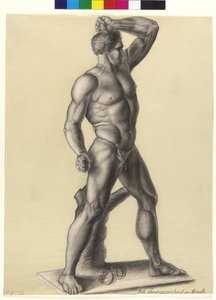Statue des Kreugas von Antonio Canova