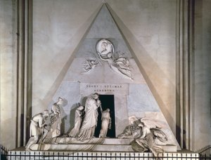 Grab der Erzherzogin Maria Christine, Lieblingstochter von Kaiserin Maria Theresia von Österreich, 1798-1805 (Marmor)