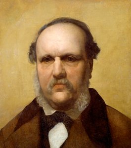 Porträt von Antonio Tommasi, Halbfigur von Antonio Ciseri