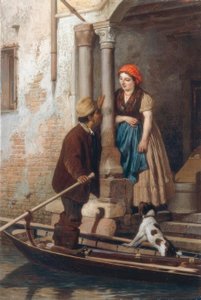 Liebeswerben in Venedig