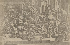 Verbrennung einer Leiche, 1540-45