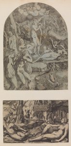 Venus und Nymphen beim Baden