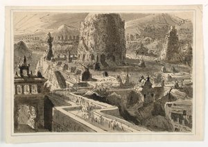 Bühnenbild, Orientalische Stadt