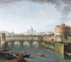 Blick auf den Tiber