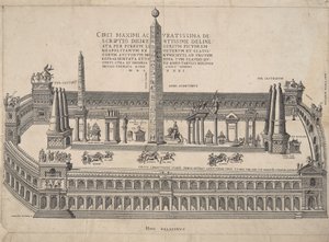Circi Maximi Accuratissima Descriptio von Antonio Lafreri
