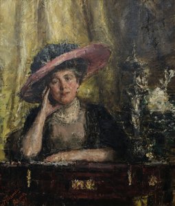 Lady Phillips von Antonio Mancini