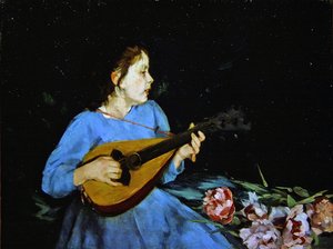 Der Mandolinenspieler von Antonio Mancini