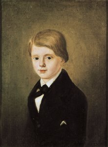 Porträt des jungen Emilio Castelar (1832-1899) von Antonio María Esquivel y Suárez de Urbina