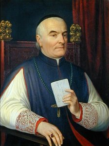Porträt von Monsignore Ferdinando Baldanzi, Erzbischof von Siena