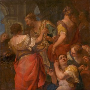 Achilles und die Töchter des Lykomedes, ca. 1680