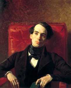 Porträt des Autors Alexander Strugovshchikov, 1808-1878 von Antonio Molinari