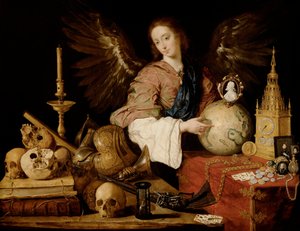 Allegorie der Eitelkeit (Detail) von Antonio Pereda y Salgado