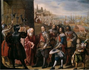 Die Entlastung von Genua durch den 2. Marquis von Santa Cruz, 1634-1635