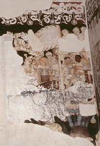 Ritter der Tafelrunde auf der Suche nach dem Heiligen Gral (Detail) von Antonio Pisanello
