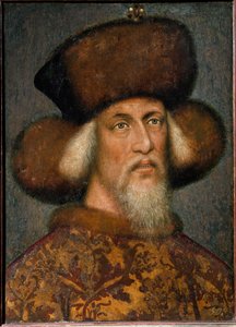 Porträt von Sigismund I. des Heiligen Römischen Reiches von Antonio Pisanello