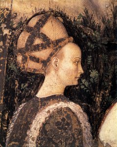 Heiliger Georg und die Prinzessin von Trapezunt von Antonio Pisanello