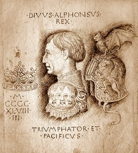 Studie für eine Medaille von Antonio Pisanello