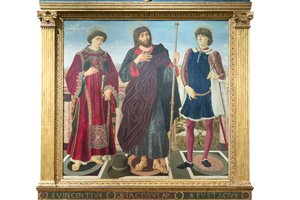 Hl. Vinzenz, hl. Jakobus und hl. Eustachius