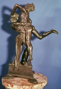 Herkules und Antäus, 1475 (Bronze)