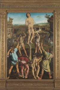 Das Martyrium des Heiligen Sebastian, 1475