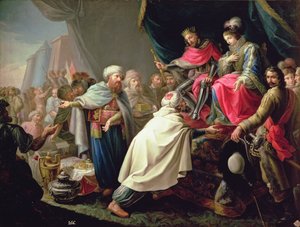 Die katholischen Monarchen und der Tribut der arabischen Prinzen