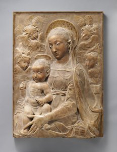 Madonna mit Kind und Engeln, um 1455-60