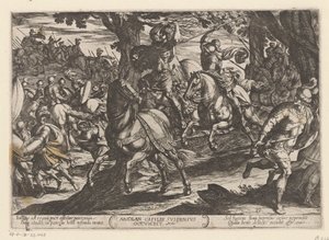 Absalom wird von Joab getötet (Oudtestamentische strijdscènes)