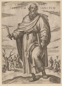 Der heilige Bartholomäus von Antonio Tempesta