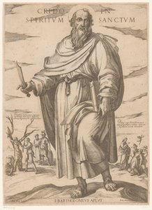 Der heilige Bartholomäus von Antonio Tempesta